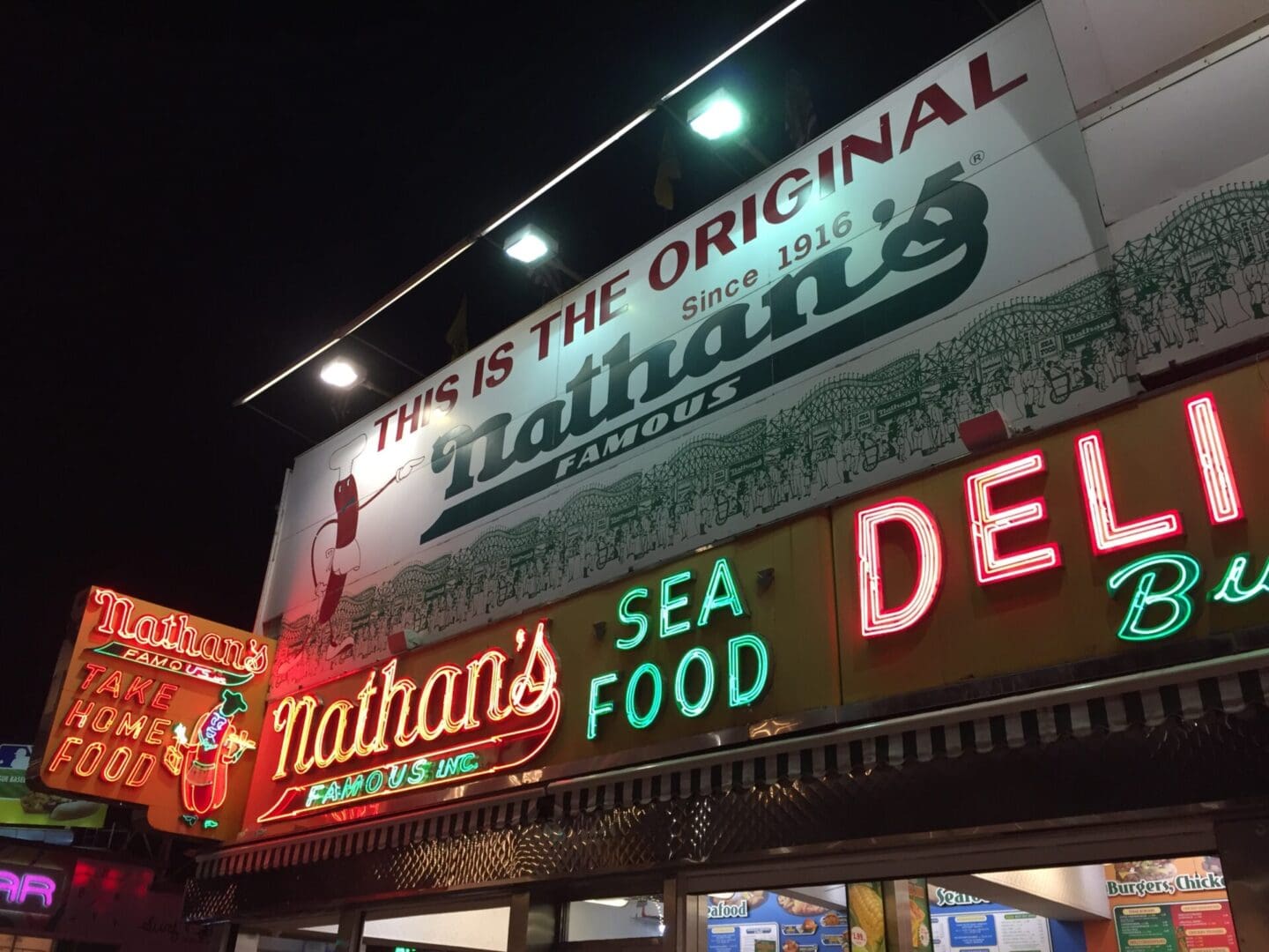 This Is The Original Nathans Restaurant