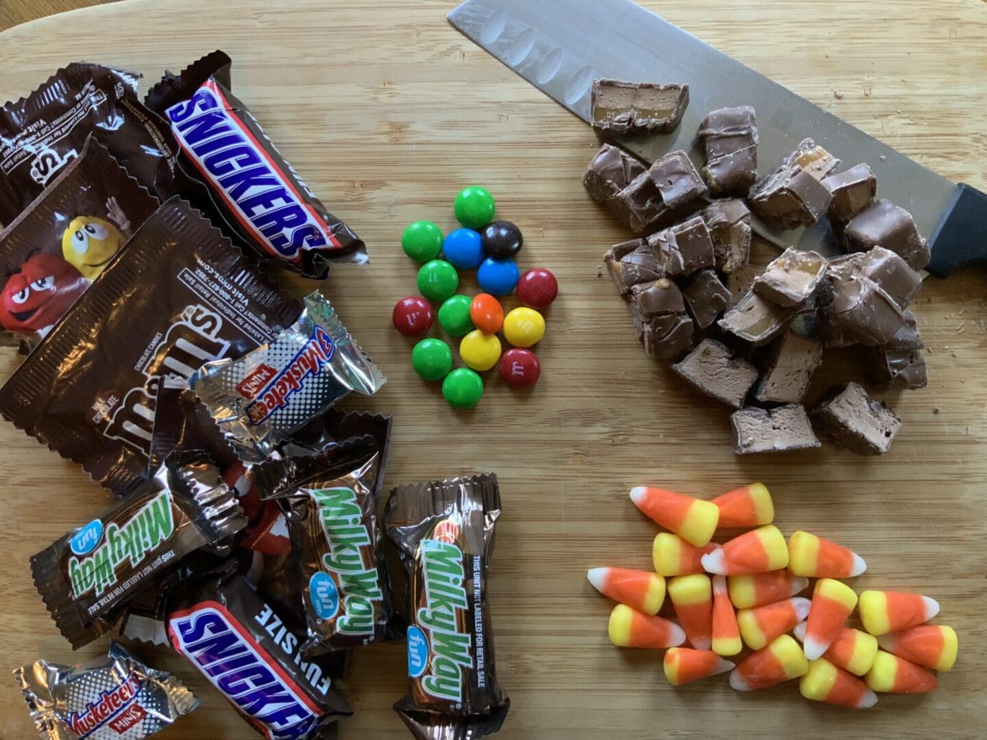 Sliced Candy Placed on a Wooden Tray