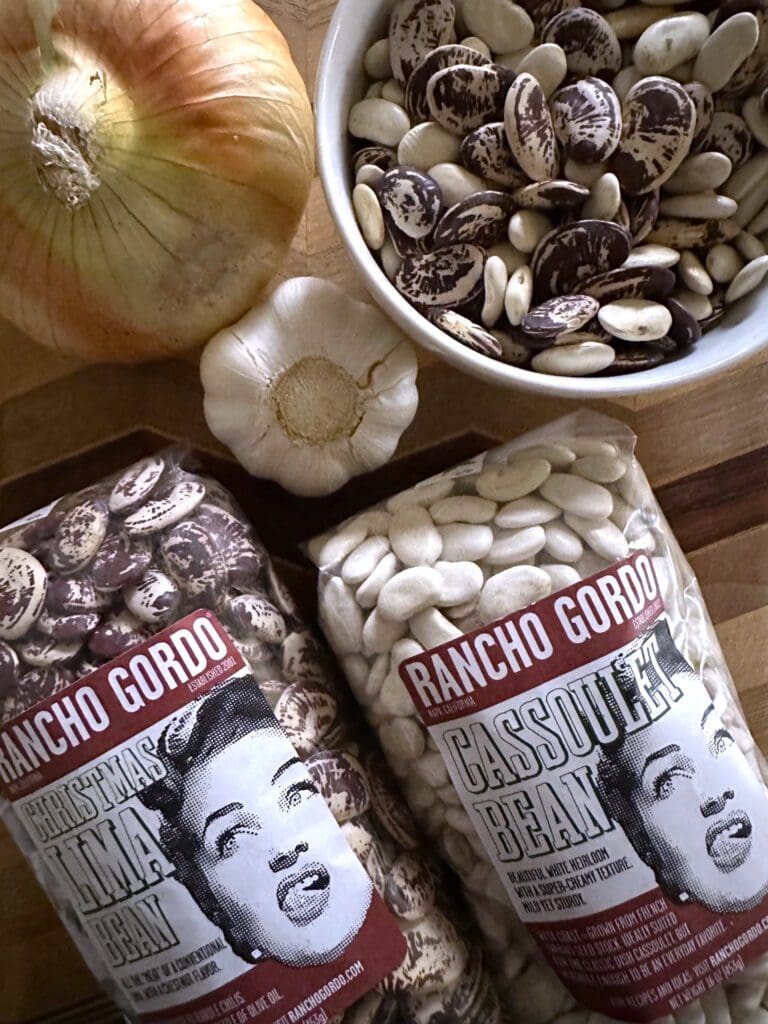 Two Packets of Rancho Gordo Beans