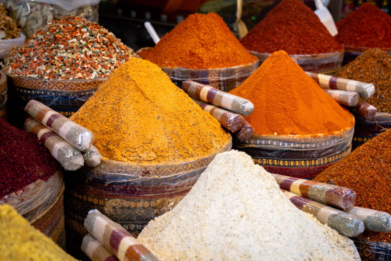 Close up image of The Spice Market