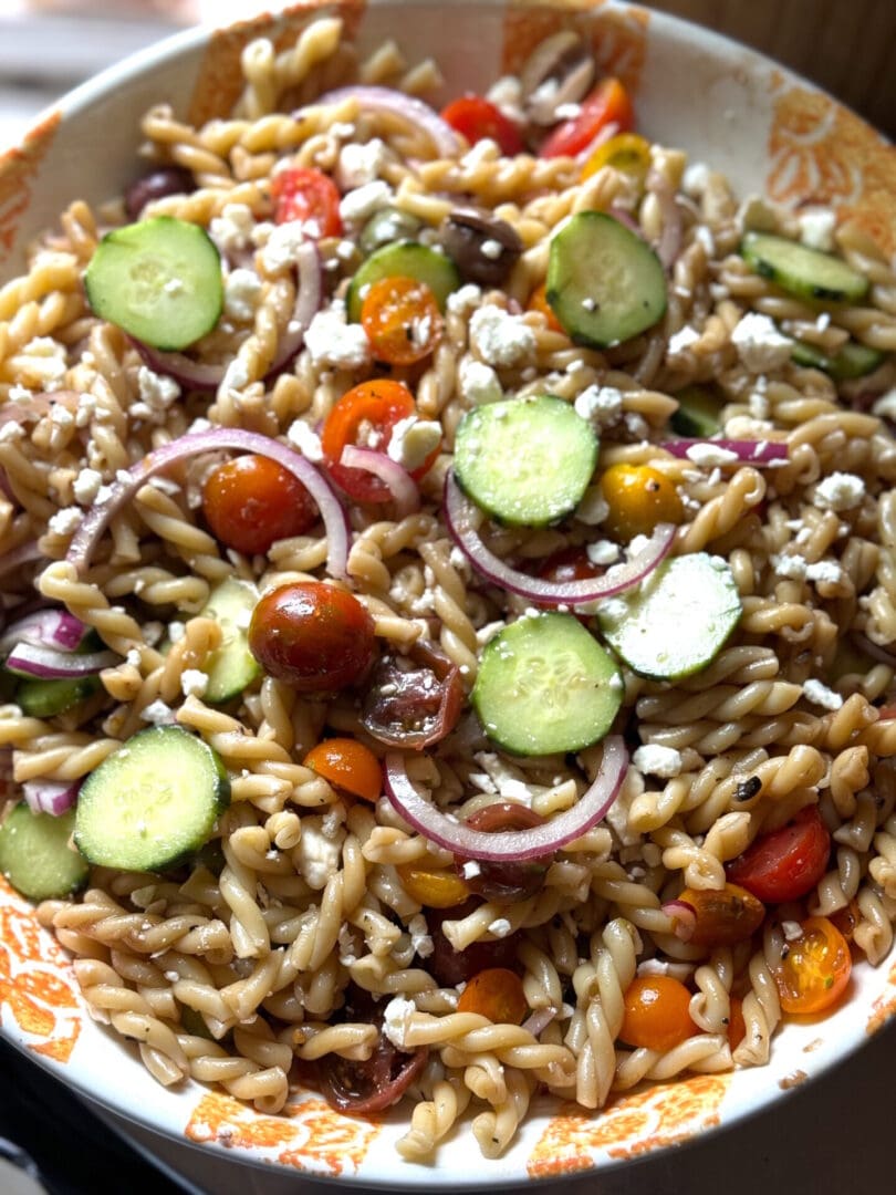 Backyard pasta salad Backyard pasta salad