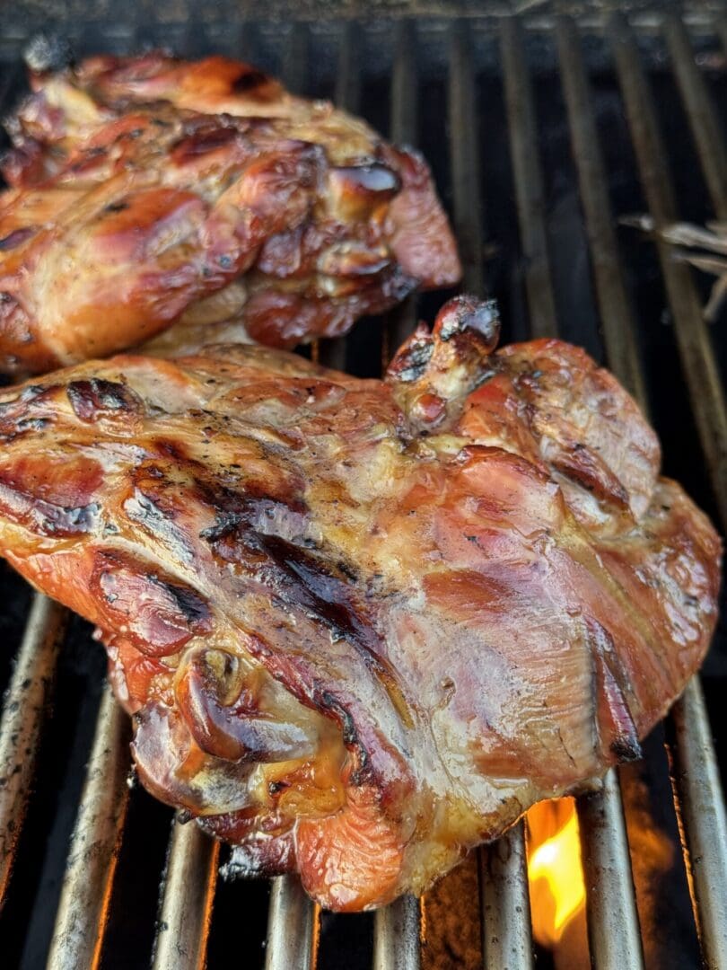 Grilled Turkey Thighs