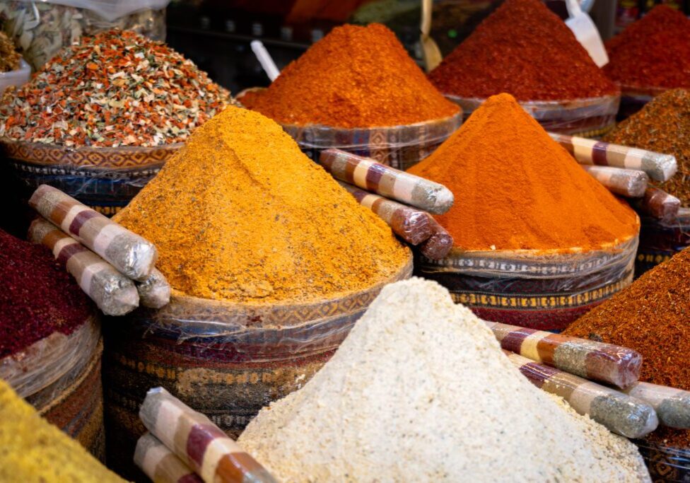 Close up image of The Spice Market