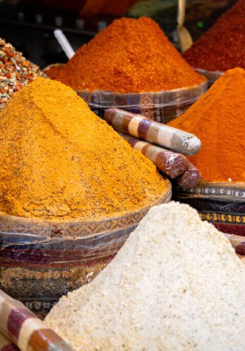 Close up image of The Spice Market