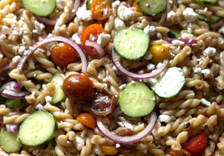 Backyard pasta salad Backyard pasta salad