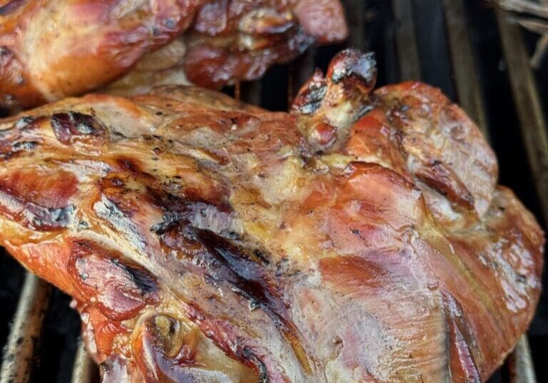 Grilled Turkey Thighs