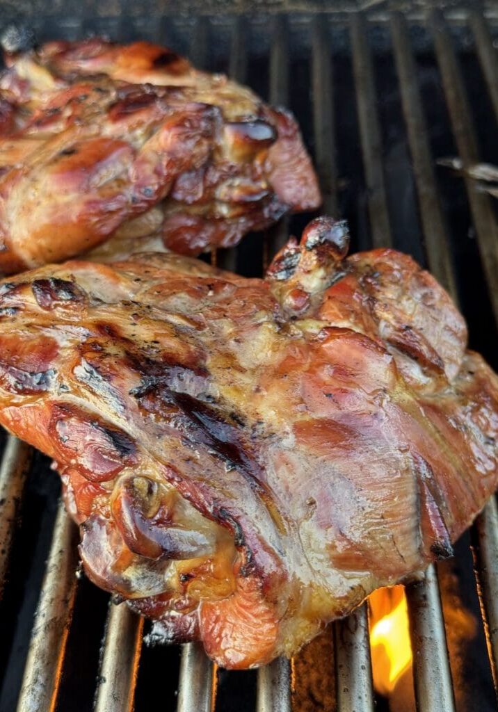 Grilled Turkey Thighs