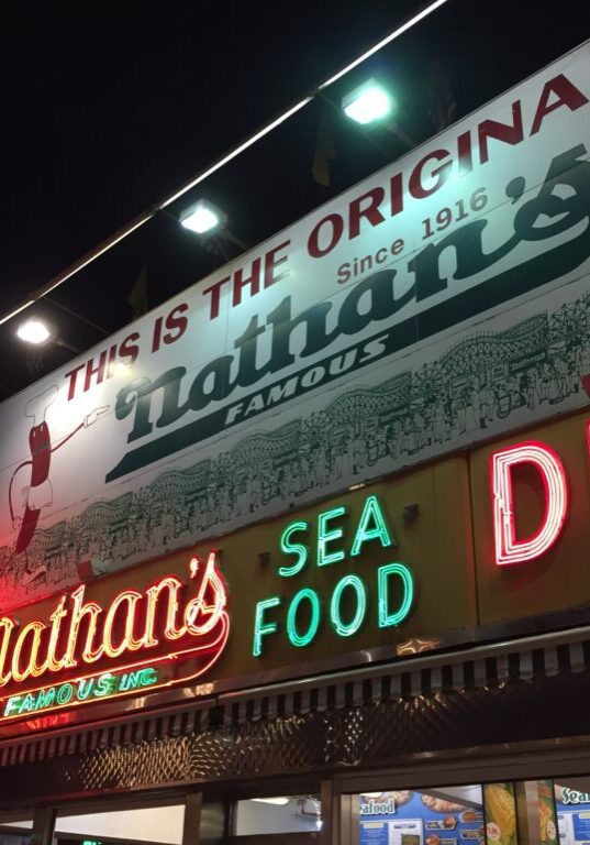 This Is The Original Nathans Restaurant