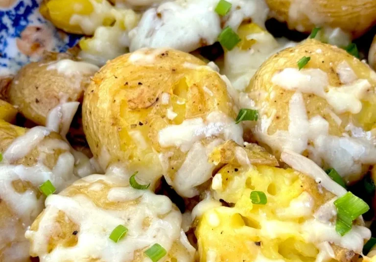 Roasted potatoes gruyere